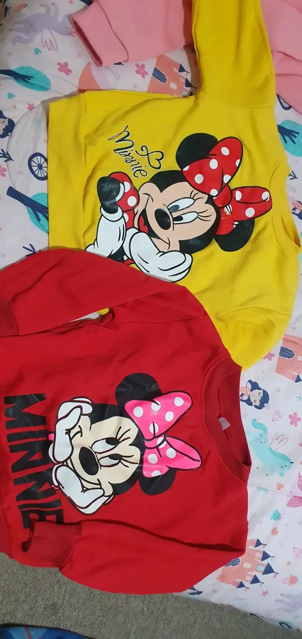 Conjunto de polerones Disney Mickey y Minnie para niños - 2