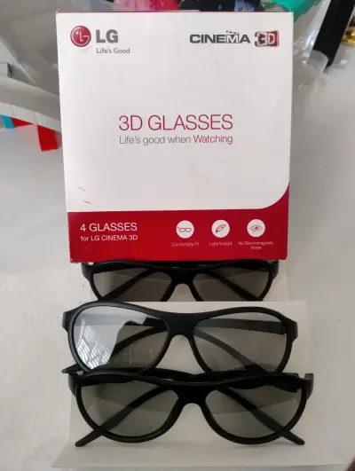 Gafas 3D LG Cinema para Televisores (2 unidades) - miniatura 2