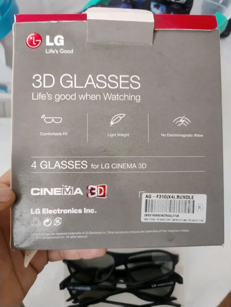 Gafas 3D LG Cinema para Televisores (2 unidades) - 4