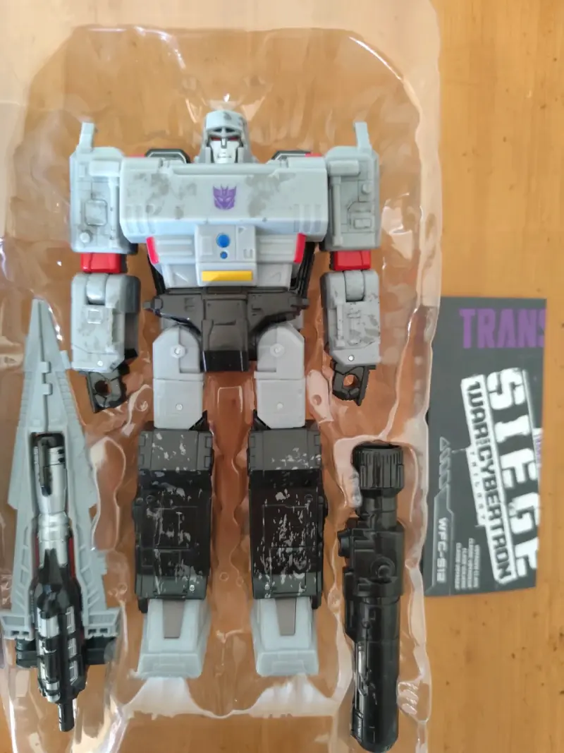 Figura de acción Megatron Transformers Siege - 1
