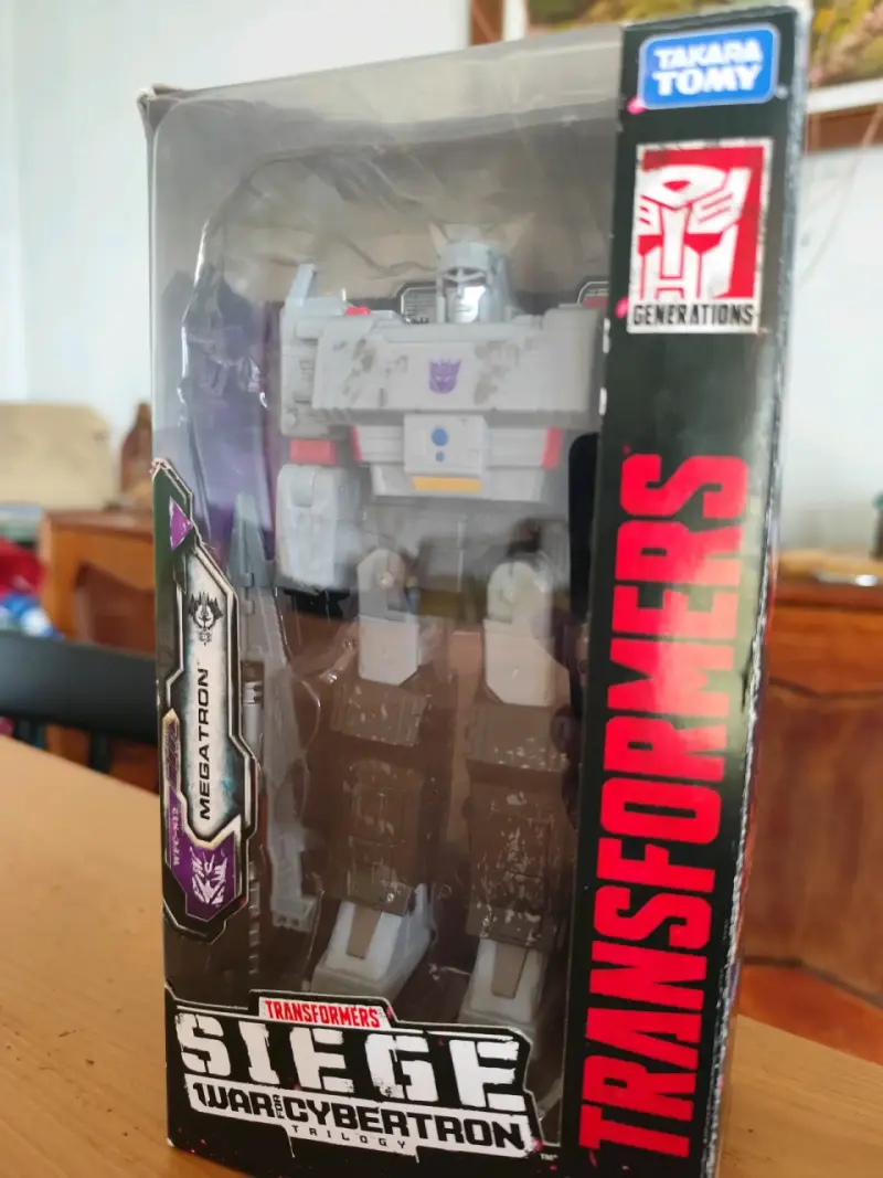 Figura de acción Megatron Transformers Siege - 2