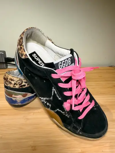 Zapatillas Golden Goose negras edición especial - miniatura 1