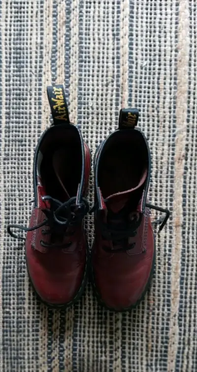 Botas de cuero Dr. Martens - miniatura 1