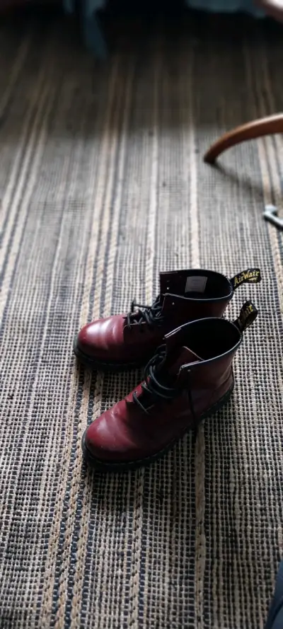 Botas de cuero Dr. Martens - miniatura 3