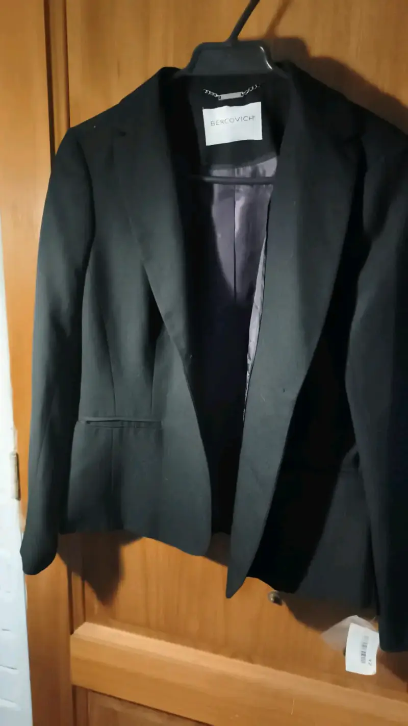 Blazer negro elegante Bercovich para mujer - 1
