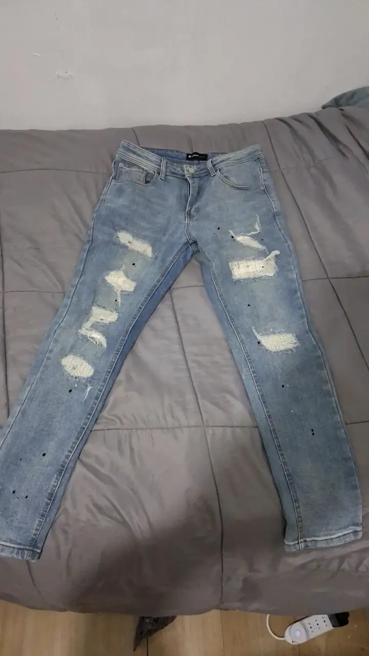 Jeans desgastados para hombre Purple Brand - 4