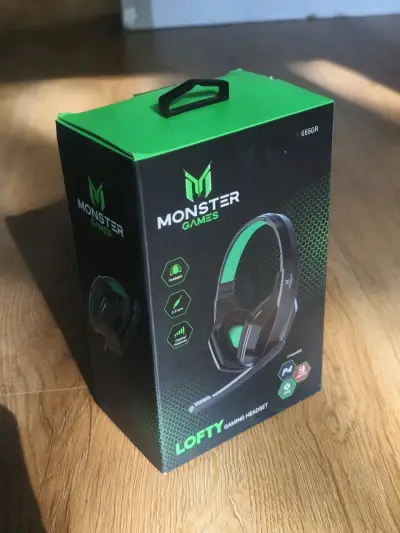 Audifonos Gamer Monster Games Lofty con Micrófono - miniatura 1