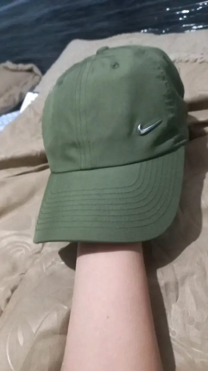 Gorra verde Nike Dri-Fit ajustable - 4