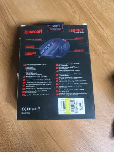 Mouse Gamer Redragon Impact con Alta Precisión - miniatura 2