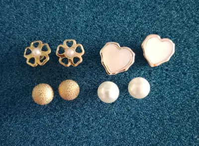 Set de aros de fantasia para mujer - miniatura 2
