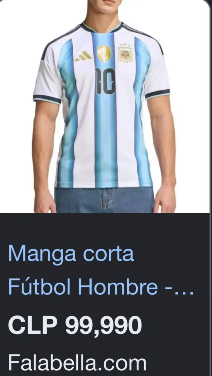 Camiseta Argentina Talla M  Original Nueva - 6