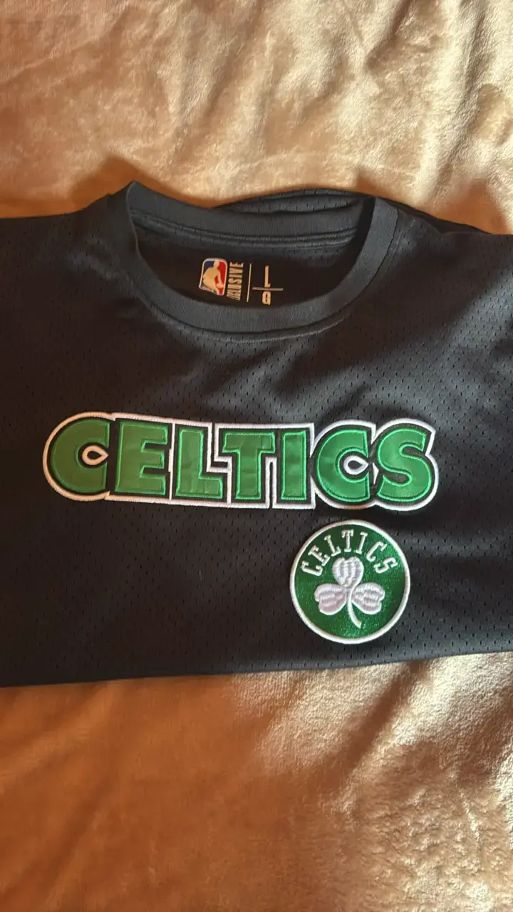 Polera NBA Celtics negra talla L - 3
