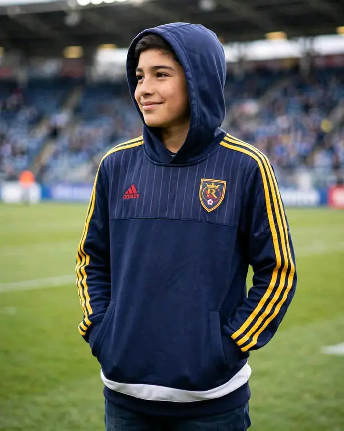 Polerón Adidas con capucha Real Salt Lake - 1