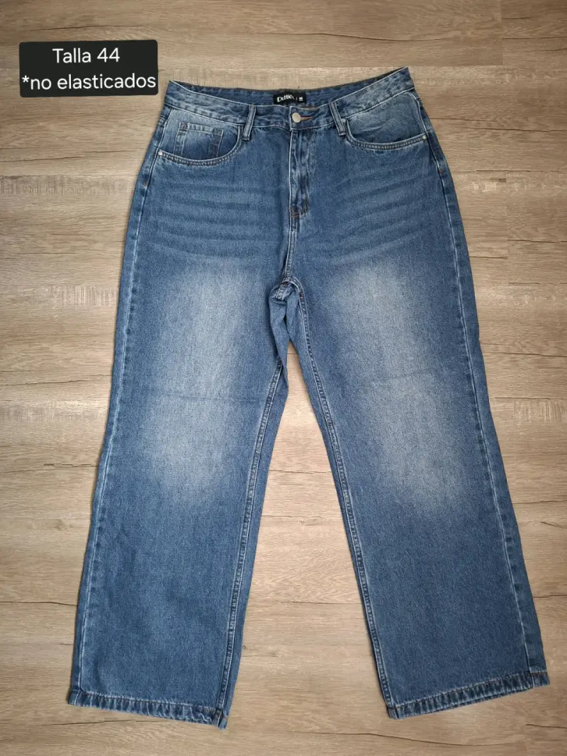 Jeans rectos talla 44 sin elasticidad - 1