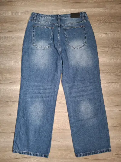 Jeans rectos talla 44 sin elasticidad - miniatura 2