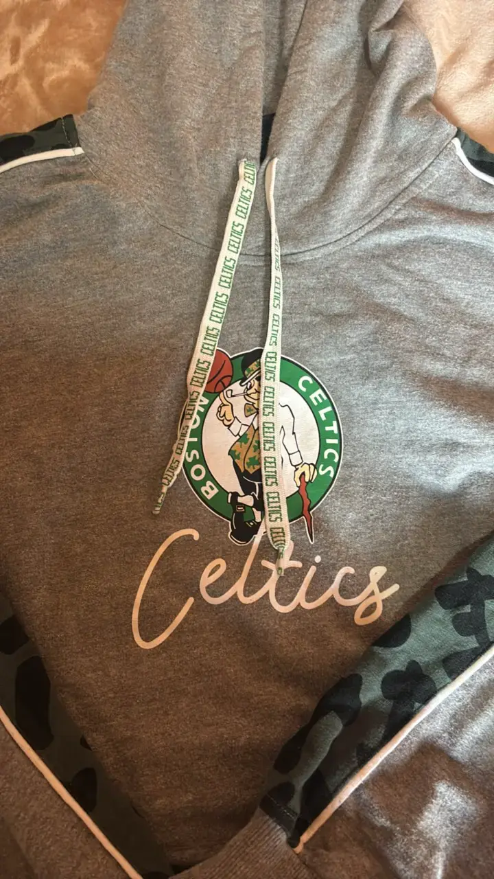 Polerón gris Boston Celtics con capucha - 3
