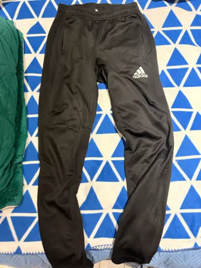 Pantalones deportivos negros Adidas - miniatura 1