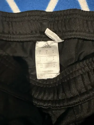 Pantalones deportivos negros Adidas - miniatura 2