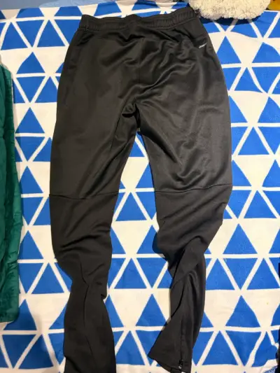 Pantalones deportivos negros Adidas - miniatura 3