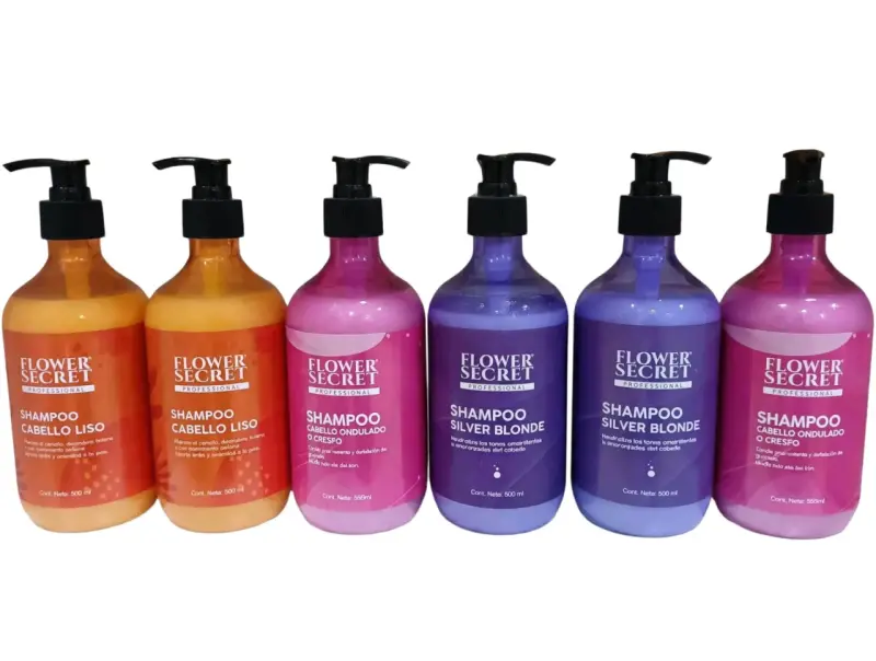 Set de Shampoos Flower Secret Profesional 500ml - 3