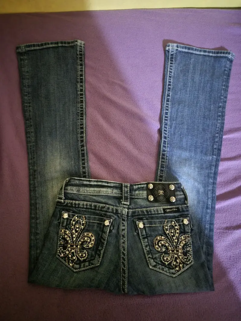 Jeans Miss Me con bordado en bolsillos - 3