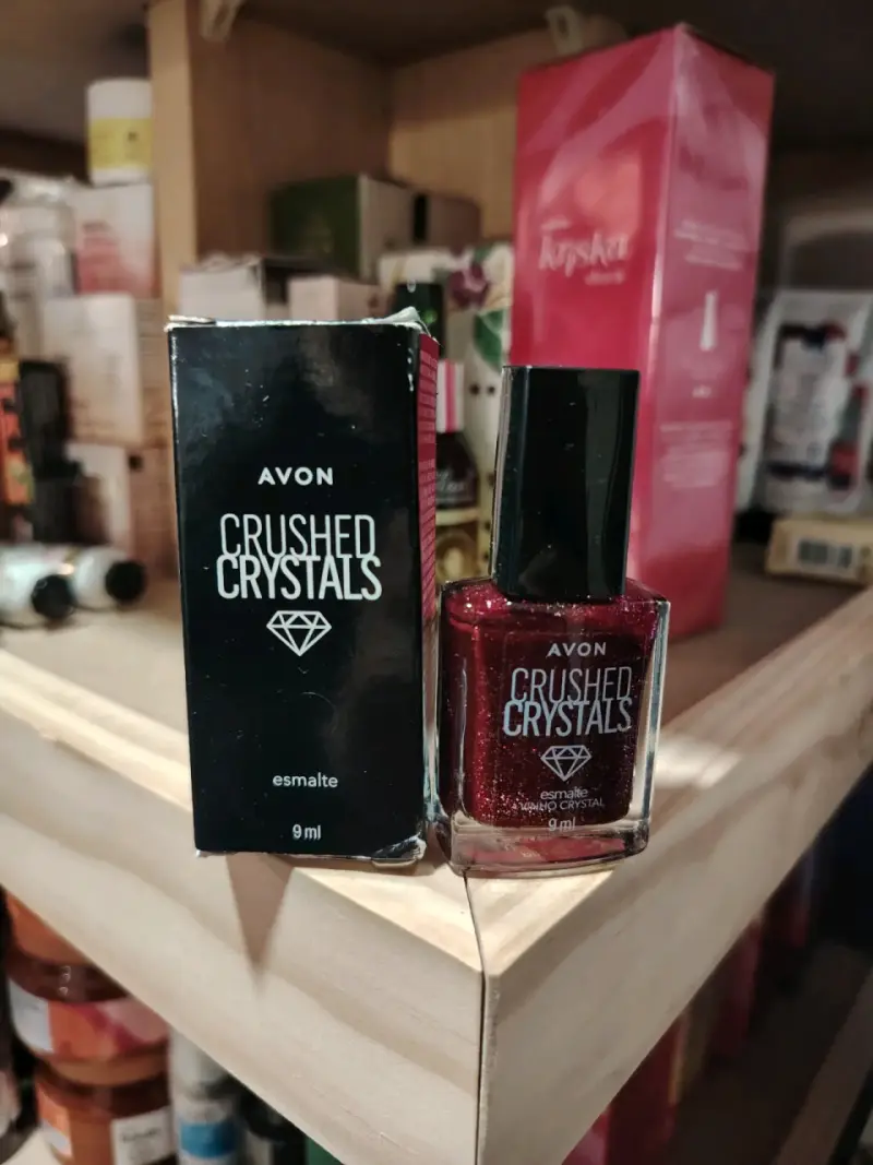 Esmalte de Uñas Avon Crushed Crystals Rojo - 1