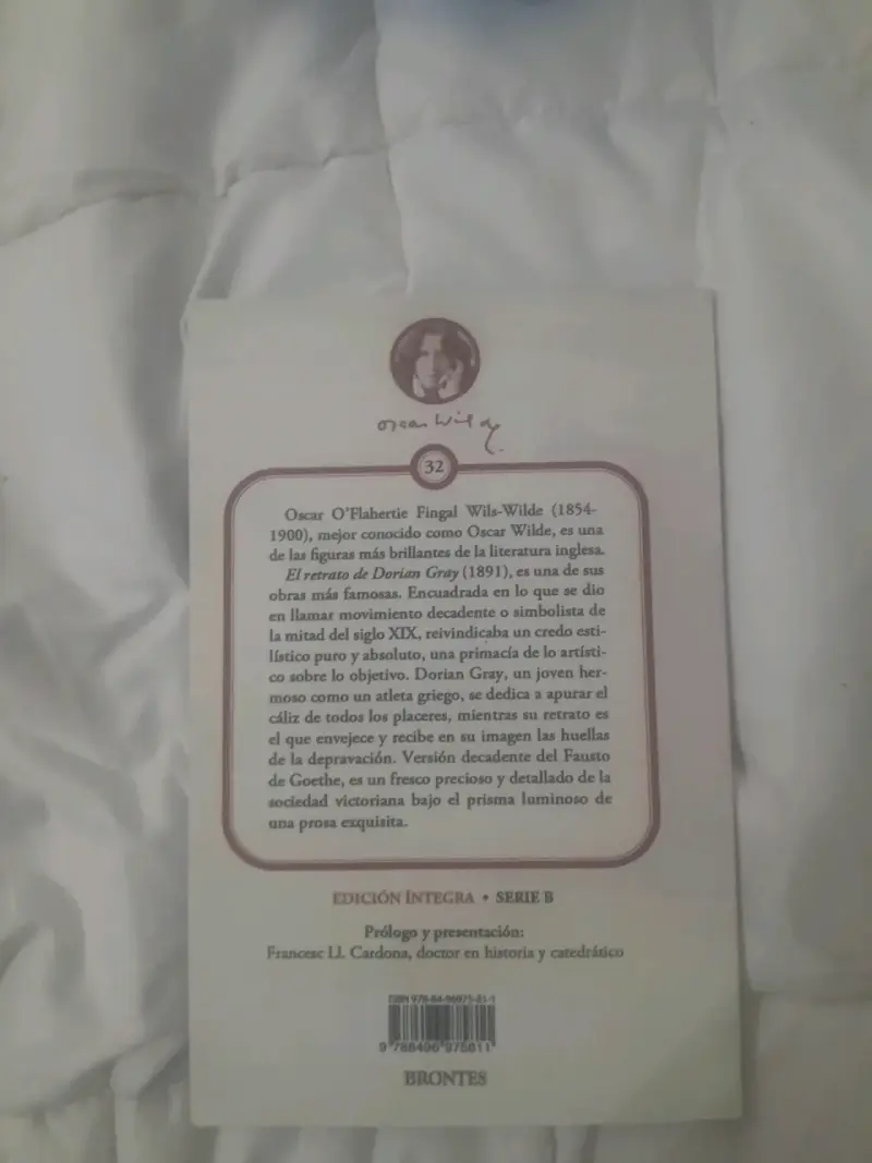 Libro El Retrato de Dorian Gray de Oscar Wilde - 2