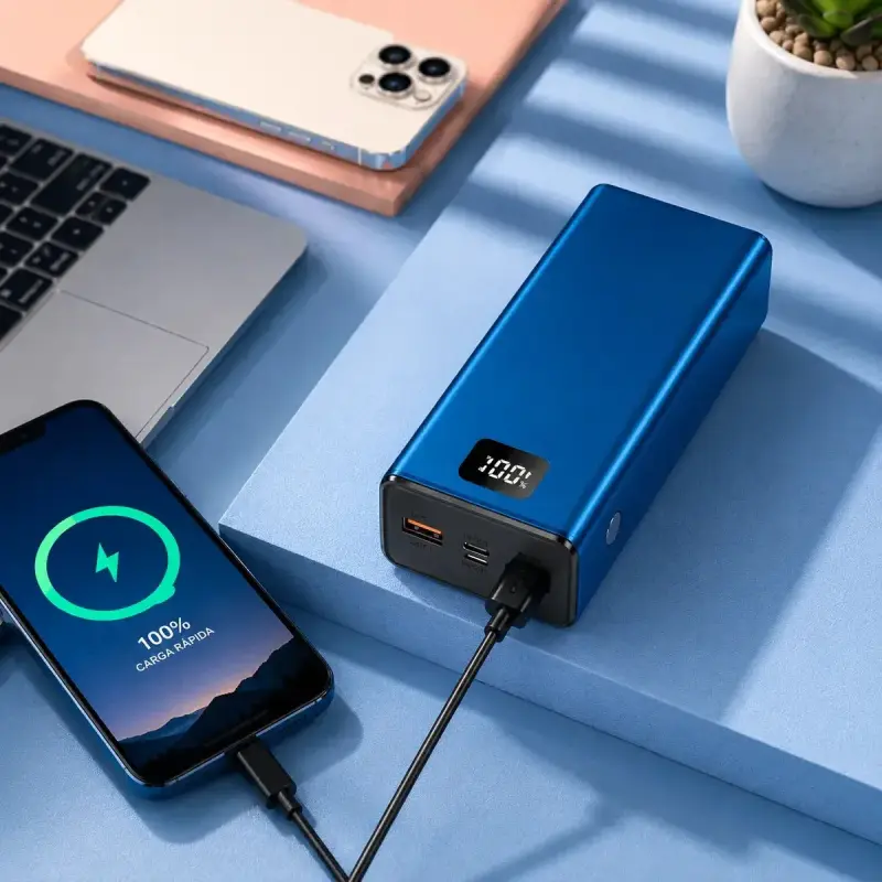 Batería Externa Power Bank 30000 Mah 22.5w Pd - 5