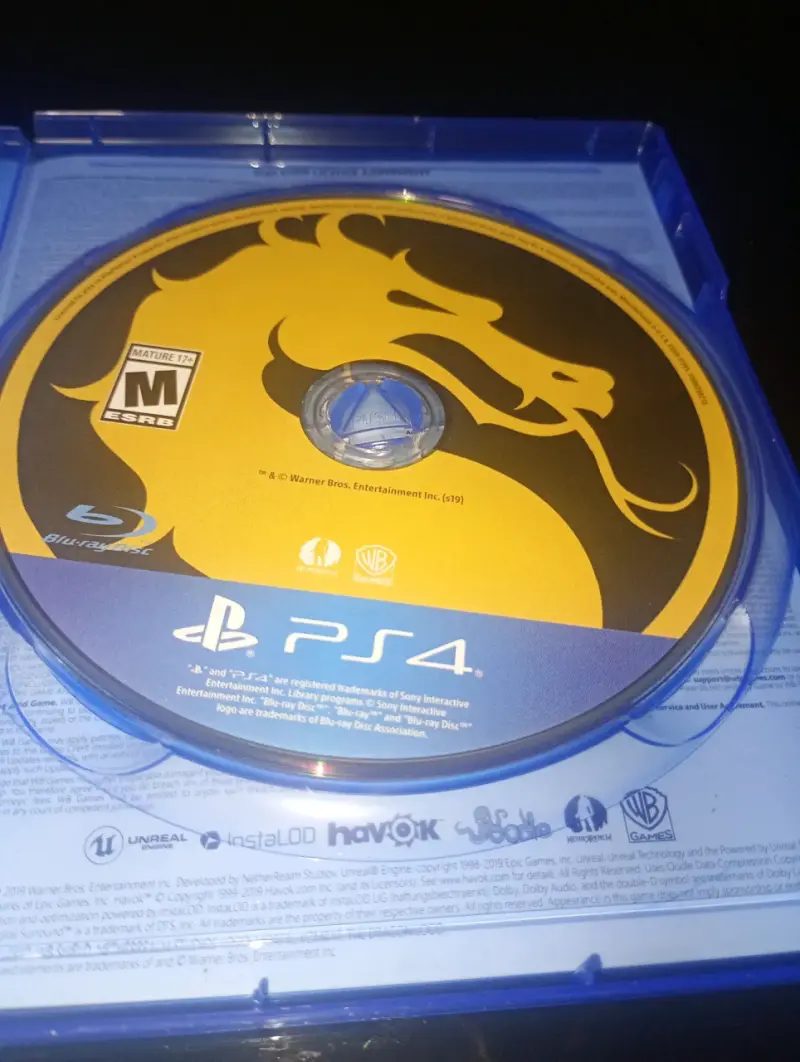 PACK de 2 juegos The Last Of Us y Mortal Kombat - 1