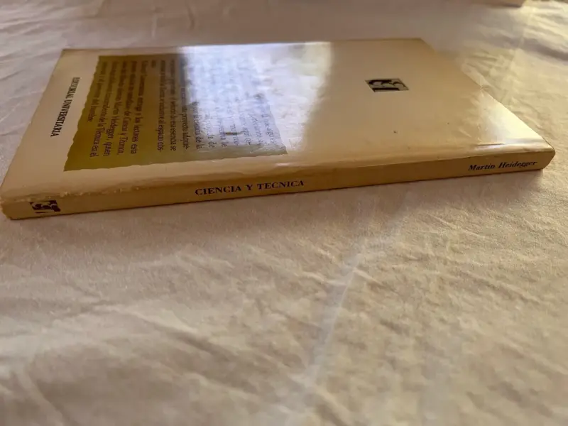 Libro Ciencia Y Técnica (1era Edición) de Heidegg - 3