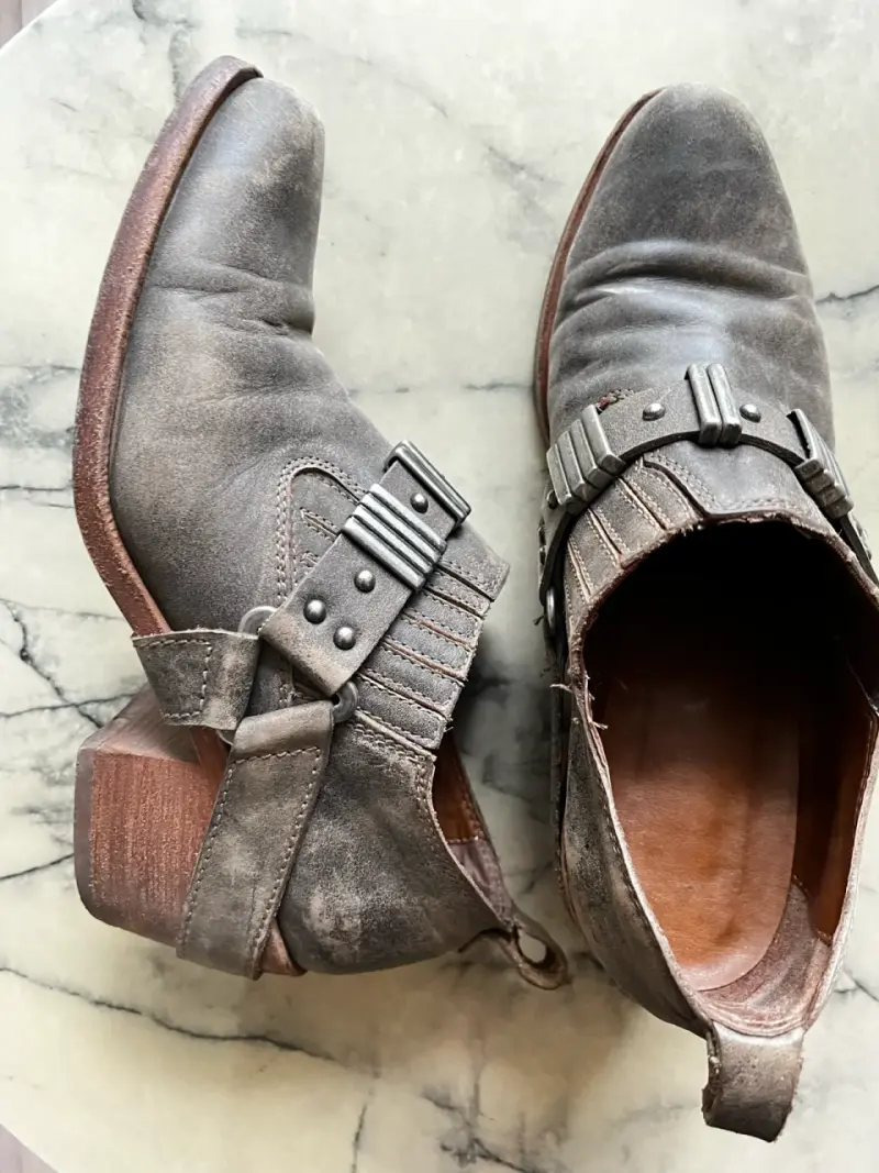 Botines zappa cuero envejecido