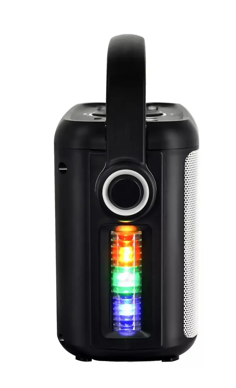 Parlante Bluetooth Portátil Master-G con Luces LED - 2