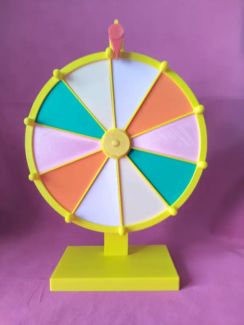 Ruleta de colores para juegos y sorteos