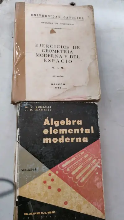 Libros de Matemáticas y Geometría Antigua - miniatura 1