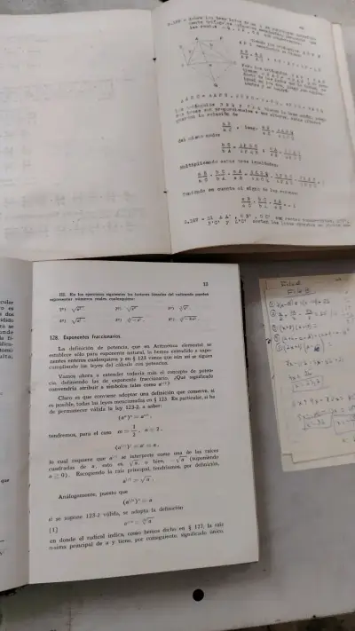 Libros de Matemáticas y Geometría Antigua - miniatura 3