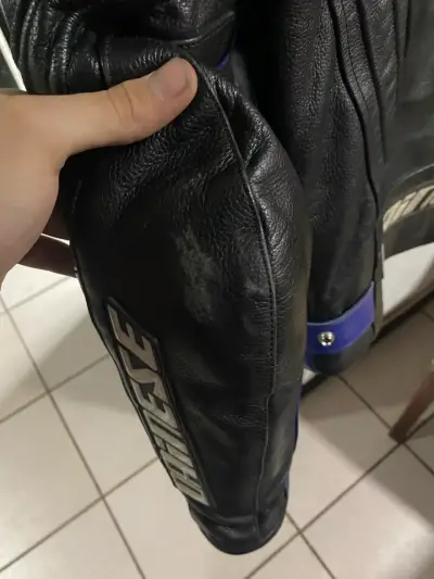 Chaqueta de cuero para moto Dainese - miniatura 3
