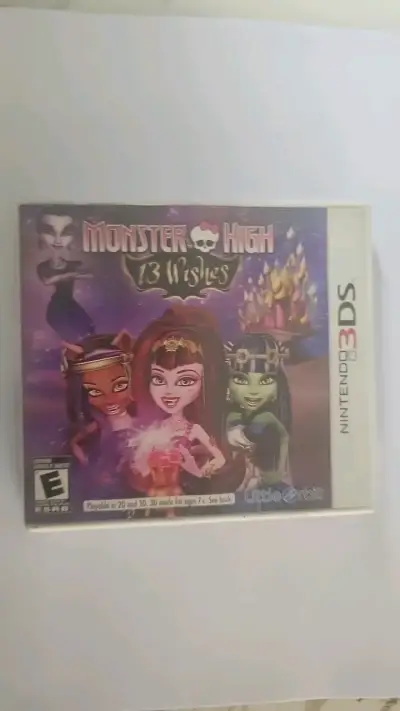 Monster High 13 Wishes 3ds - miniatura 1