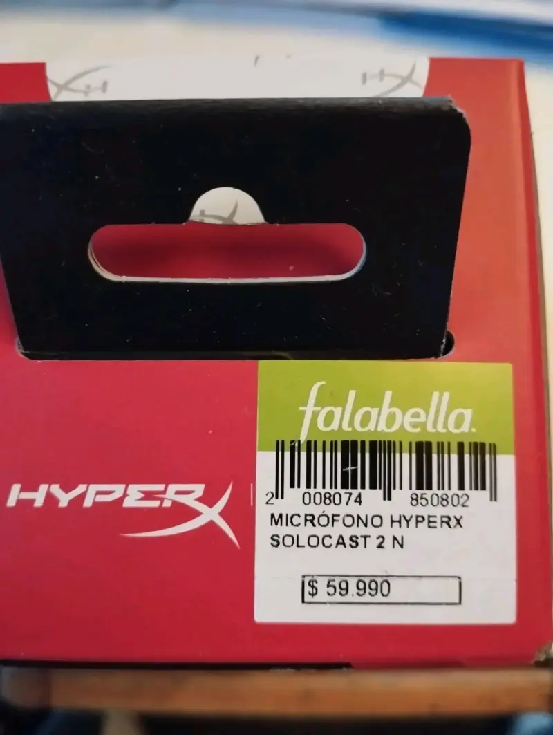 Micrófono HyperX Solocast 2 para Gaming yGrabación - 3