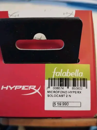 Micrófono HyperX Solocast 2 para Gaming yGrabación - miniatura 3