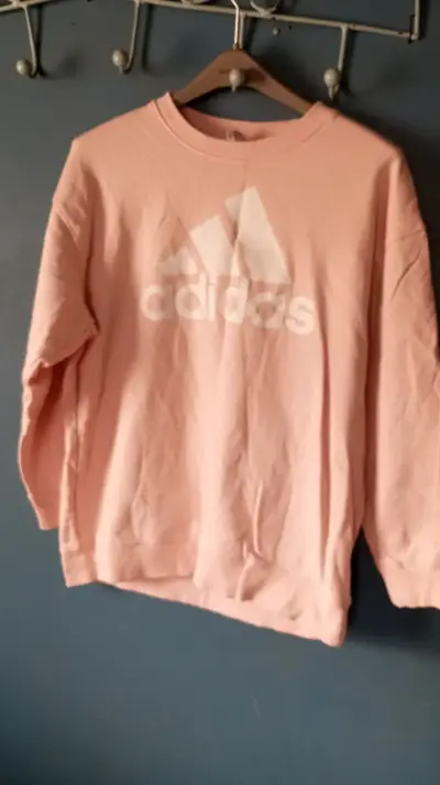 Polerón rosa Adidas para mujer - miniatura 3