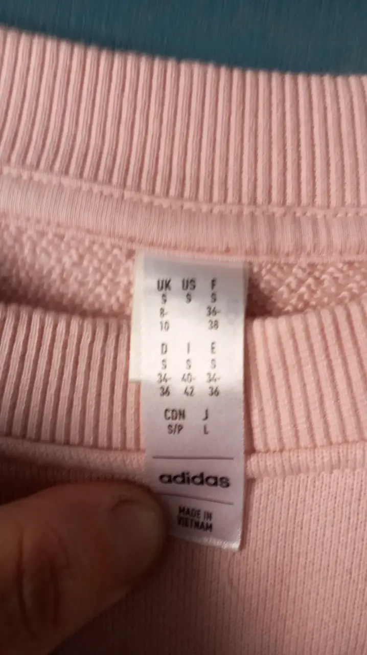 Polerón rosa Adidas para mujer - 5