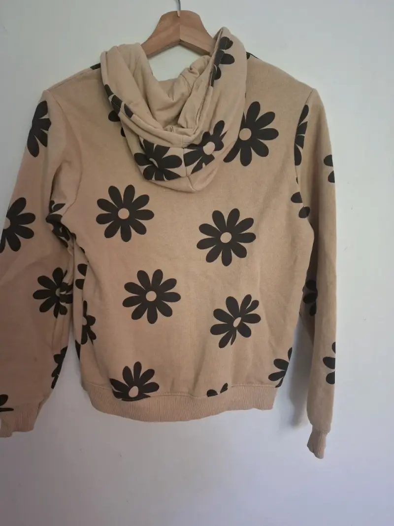 Polerón palo rosa estampado de flores 13-14 años - 3