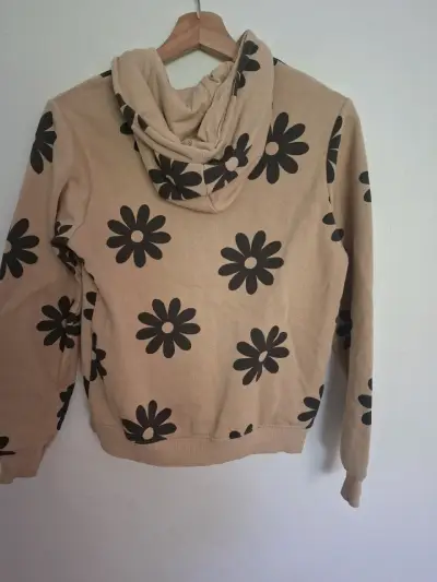 Polerón palo rosa estampado de flores 13-14 años - miniatura 3