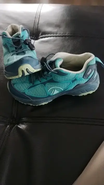 Zapatillas de senderismo para niños Lippi azules - miniatura 1