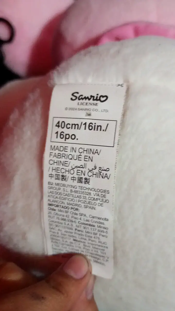 Peluche My Melody 40cm Miniso - 4