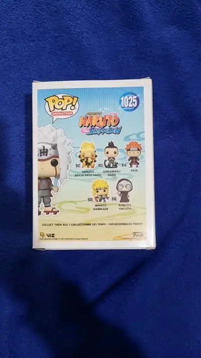Funko Pop Jiraiya Naruto Shippuden - miniatura 3