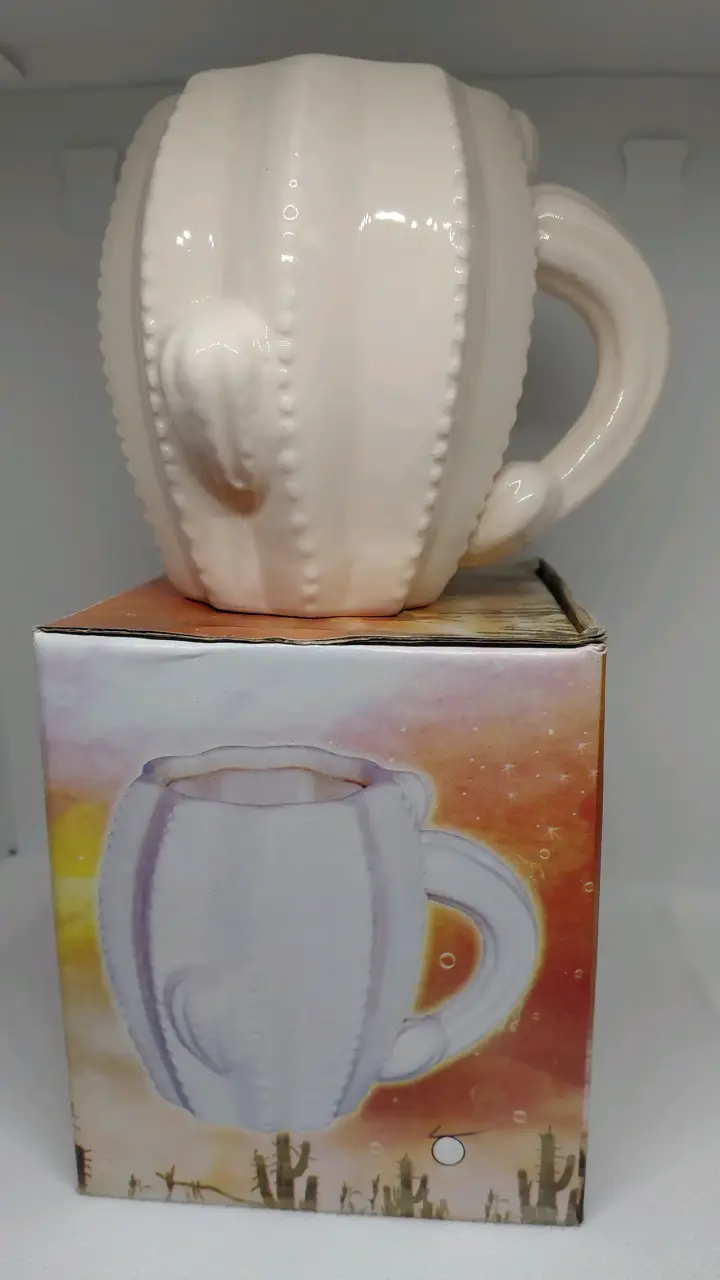 Set de Tazas de Cerámica Cactus - 4