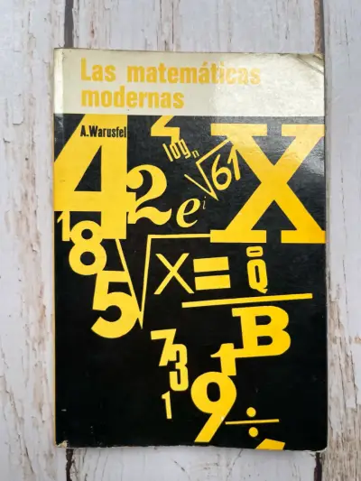 Libro Las Matemáticas Modernas de A. Warusfel - miniatura 1