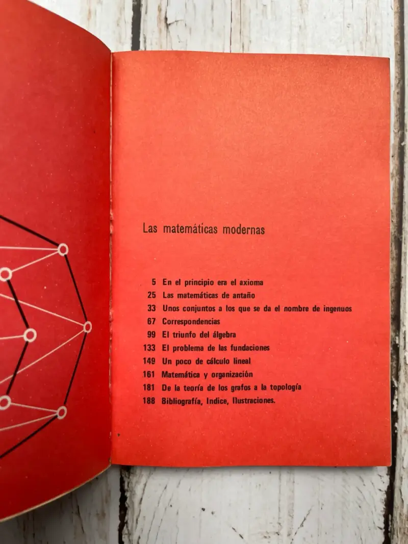 Libro Las Matemáticas Modernas de A. Warusfel - 2