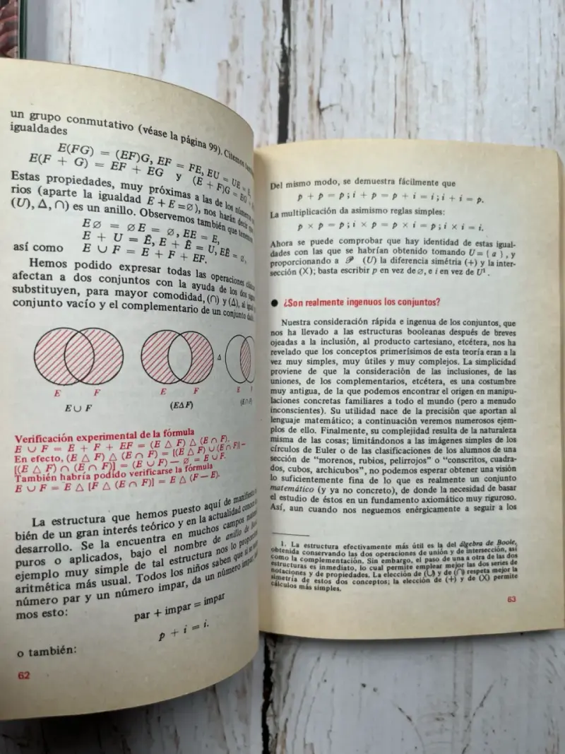 Libro Las Matemáticas Modernas de A. Warusfel - 3